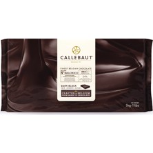 Callebaut Şeker İlavesiz Bitter Çikolata - 5 kg