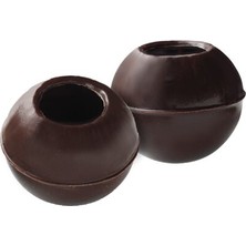 Callebaut Bitter Çikolatalı Trüf Oluklu Bilyeler - 1.36 kg