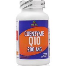 Mefa Naturals Coenzyme Q10 200 MG 200 SOFTGEL