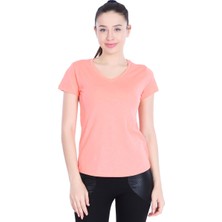 Sportive 710180-Pnk Spo-Flakestop Kadin T-Shirt Pembe