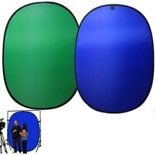 Deyatech Katlanabilir Chromakey 1,5M 2M Green Blue [ Yeşil,Mavi Fon] Chromakey Yeşil Chromakey Mavi