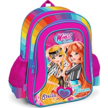 Winx Stella Ve Bloom İki Bölmeli Kız Çocuk Okul Çantası (Yaygan 63253)