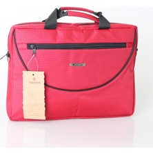 Cakard Omuz Askılı Laptop Çantası 0034-1 Kırmızı