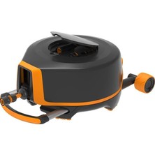 Fiskars 1025933 Tekerlekli Hortum Makarası Seti 20+7 m
