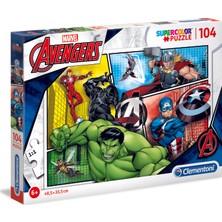 Clementoni 104 Parça Puzzle Avengers