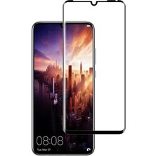 DVR Huawei P30 Pro Kılıf Silikon Premier (Lacivert) + Tam Ekran Cam Koruyucu