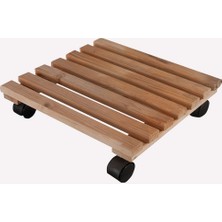 Grd Ahşap Saksı Altlığı 35 cm