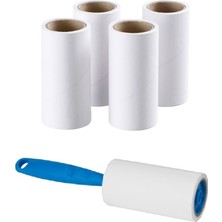 Bastis Kedi Köpek Tüy Toplama Rulosu + 4 Adet Yedek Rulo