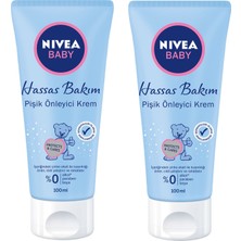 Nivea Bebek Pişik Kremi 100 ml 2 Adet