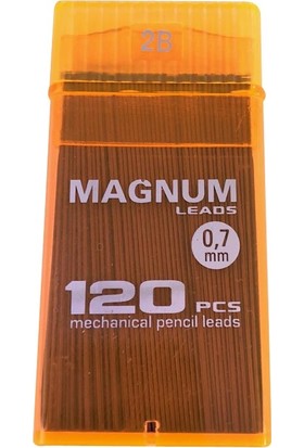 Magnum 0.7 Kalem Ucu 120'Li 60 Mm. 2B Şeffaf Turuncu No:15
