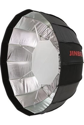 Jinbei 85Cm Bd Professional Şemsiye Softbox & Beauty Dish Speedbox Gümüş