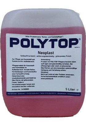 Polytop Neoplast Lastik Parlatıcı 5lt.