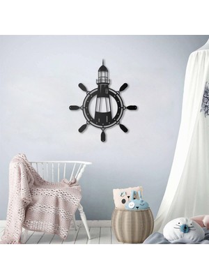 Pirudem Light House Metal Tablo 50 x 60 cm