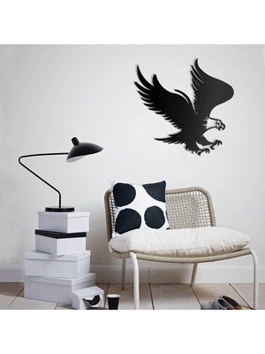 Pirudem Black Eagle Metal Tablo 50 x 51 cm