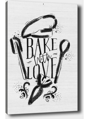 Tablo Center Dekoratif Kanvas Tablo 30 x 40 cm