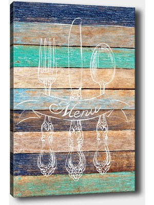 Tablo Center Dekoratif Kanvas Tablo 30 x 40 cm