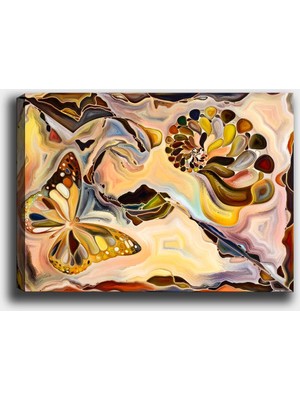 Tablo Center Dekoratif Kanvas  Tablo 30 x 40 cm