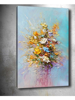 Tablo Center Çiçek Kanvas  Tablo 50 x 70 cm