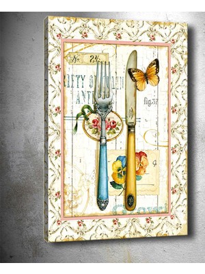 Tablo Center Dekoratif Kanvas  Tablo 30 x 40 cm