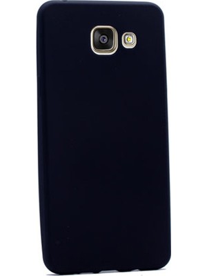 Case Street Samsung Galaxy A5 2016 Kılıf Premier Silikon Kılıf+Nano Glass Koruyucu Siyah