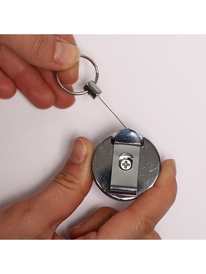 new life promosyon nl Bele Takılan Anahtarlık Gümüş Rengi