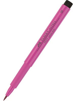 Faber-Castell Pitt Artist Pen Fırça Uçlu Kalem Morumsu Pembe
