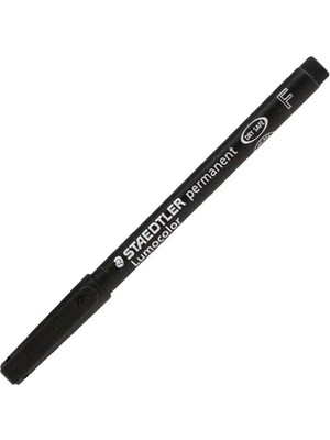 Staedtler Lumocolor Permanent Kalem F Siyah 318-9
