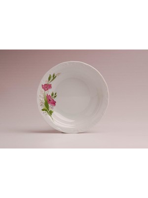 Porland Porselen 12'Li Lal 20 Cm Çukur Tabak