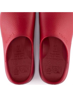 Birkenstock Süperbirki Polyurethane Kırmızı Terlik 068031