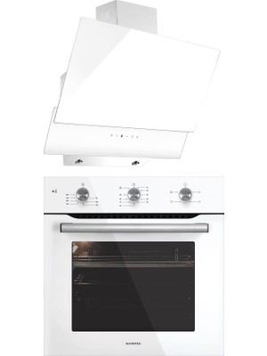 Kumtel 2'Li Camlı Ankastre Set (A6-SF2 + DA6-835)