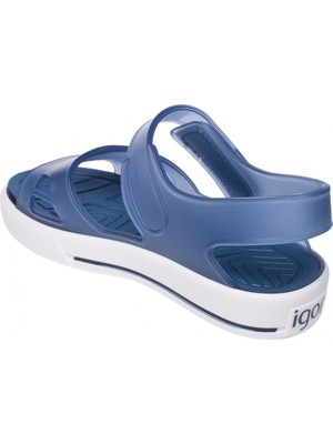 Igor 10231 Malibu Lacivert Kadın Sandalet