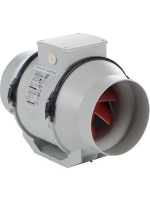 Vortice Lineo315V0 Çift Kademeli Kanal Tipi Fan 2300 m³ 1780 RPM