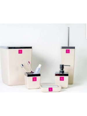 Pri̇manova Toskana 5 Parça Banyo Seti̇ Bej