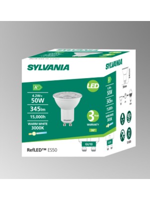 Sylvania GU10 LED Spot Lamba 4.5W Gün Işığı
