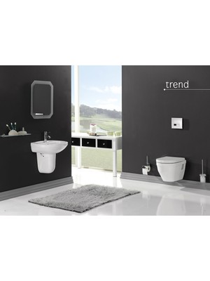 Piramit Seramik Trend 45x55 cm Lavabo