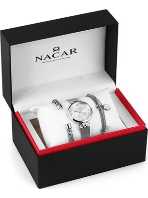 Nacar 34-390324-ASM-SET Kadın Kol Saati