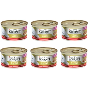 Gourmet Gold Çifte Lezzet Sığıreti Tavuk 85 Gr x 6 Adet