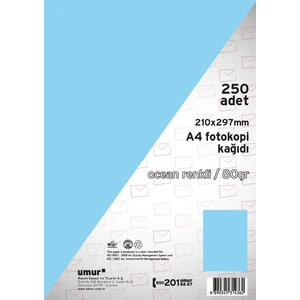 Fotokopi Kağıdı A4 80Gr Renkli 0Cean 120