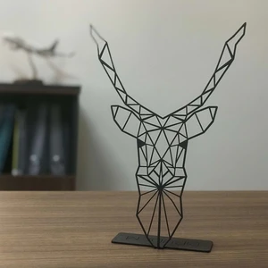 Geyik POD Metal Tablo 20 x 30 cm