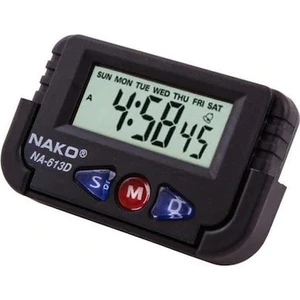 Dijital Küçük Masa Araba Saati Alarm Kronometre