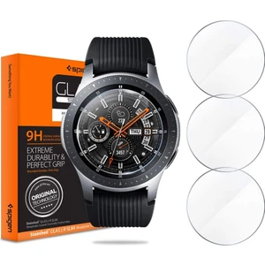 Samsung Galaxy Watch (46mm) ile Uyumlu Cam Ekran Koruyucu GLAS.tR SLIM (3 Adet) ile Uyumlu - 603GL25595