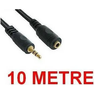 4807 3.5 Mm Kulaklık Ekleme Uzatma Kablosu Dişi Erkek 10 Metre