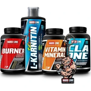 Hardline Form 4 L Karnitin Thermo + Cla One + Vitamin Mineral + Burner Kombinasyonu