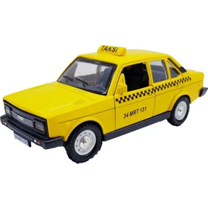Can Oyuncak Çekbırak 1:32 Metal Murat 131 Model Araç Sarı Taksi