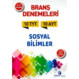 Başarıyorum Yayınları Tyt - Ayt Sosyal Bi̇Li̇Mler Denemeleri̇