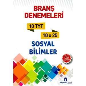 Başarıyorum Yayınları TYT Sosyal Bi̇li̇mler Denemeleri̇