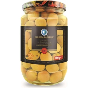 4XL İşlem Görmüş Yeşil Zeytin Kokteyl Cam 400 gr