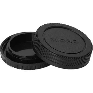 Olympus Ve Panasonic Micro 4/3 İçin Body Ve Lens Arka Kapağı