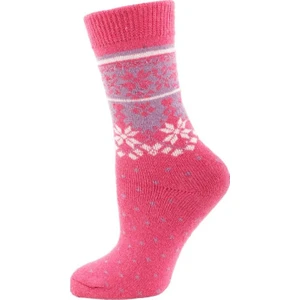 Casual Wool Socks Kadın Çorap Pembe