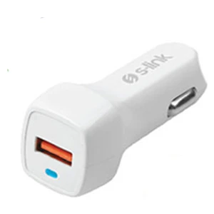 Swapp SW-QAC42B Qualcomm 3.0 Beyaz Araç Şarj Cihazı